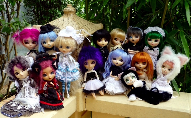 Mes pullips en 2010
